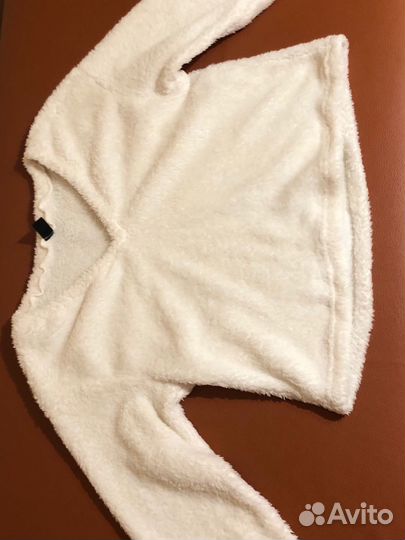 Плюшевая кофта