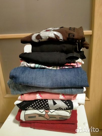 Вещи пакетом для девочки 148 152
