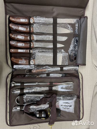 Набор ножей для барбекю