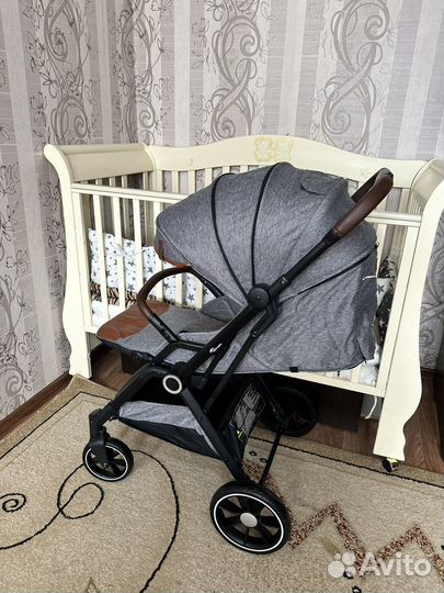 Коляска прогулочная новая с реверсивным блоком
