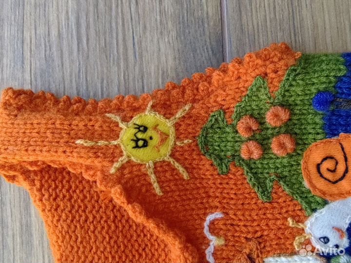 Летний сарафанчик вязаный Перу альпака шерсть