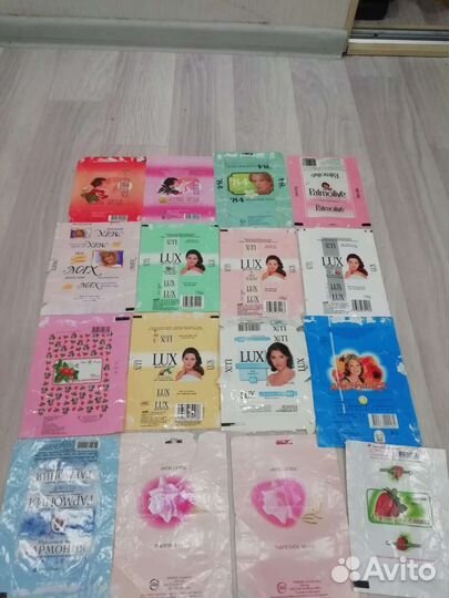 Этикетки, упаковка мыло СССР