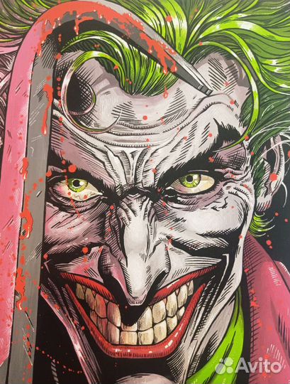 Картина Джокер (написана, не постр)