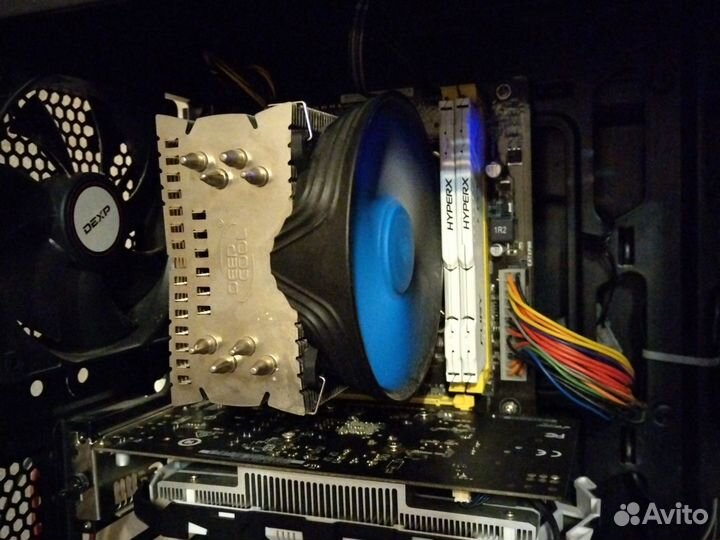 Комплект мать проц память