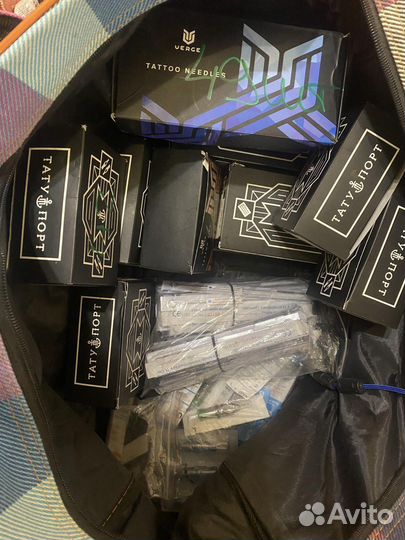 Тату оборудование картриджи иглы краска машинки