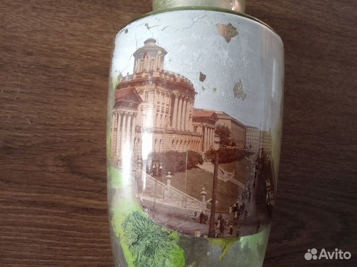 Ваза. Внутренний рисунок. 1950 годы. СССР