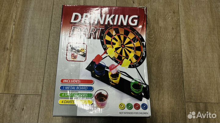 Игра Drinking Dart Дартс, рюмочный набор