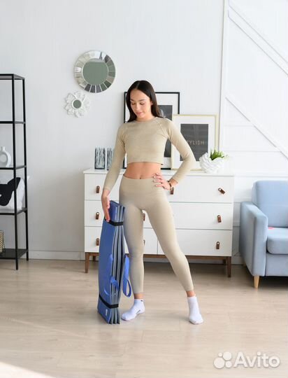 Спортивный коврик камуфляжный