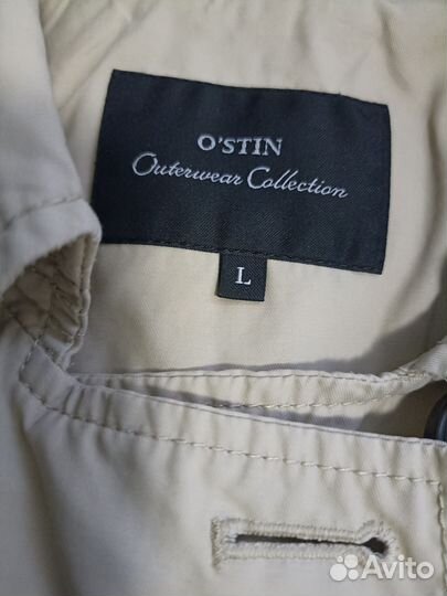 Плащ тренч женский 46 48 бежевый