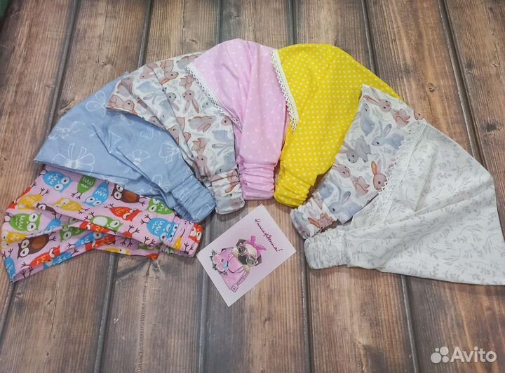 Косынка-бандана на резинке