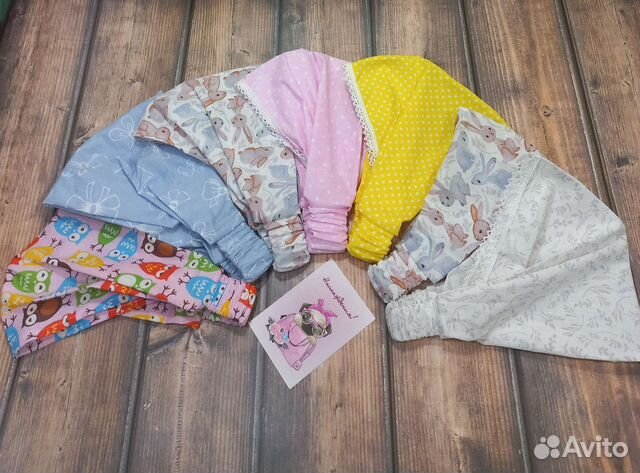 Косынка-бандана на резинке