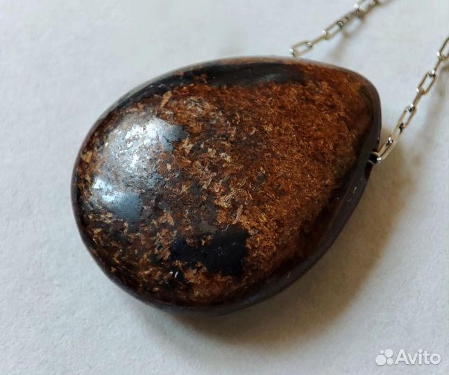 Кулон Бронзит на цепочке