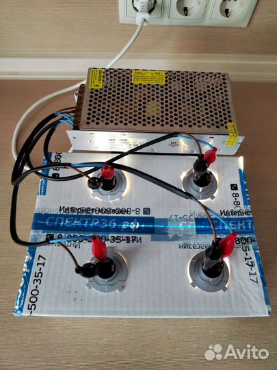 Улучшенные светодиодные лампы LED H4 самолёты