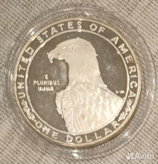 1 доллар США 1983 серебро