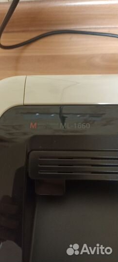 Принтер лазерный Samsung ML-1660 (726 стр.пробег)