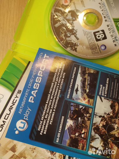 Tom Clancy's Ghost Recon: xbox 360 лицензия