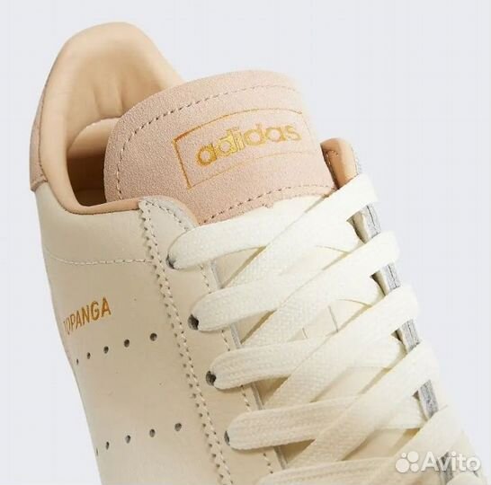 Кеды adidas Topanga beige кожаные мужские