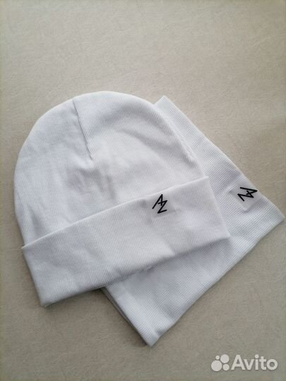 Комплект шапка и снуд для девочки