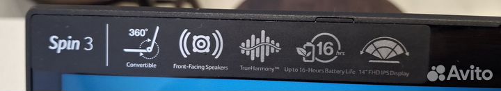 Ноутбук acer spin 3