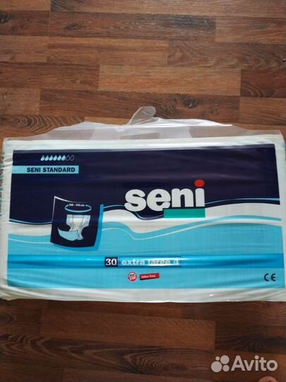 Памперсы для взрослых seni xl 4
