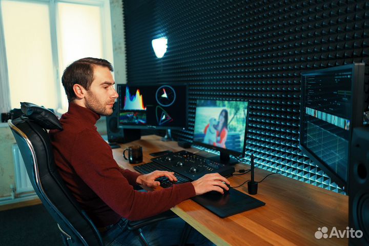 Монтаж видео, слайд-шоу, рекламные ролики