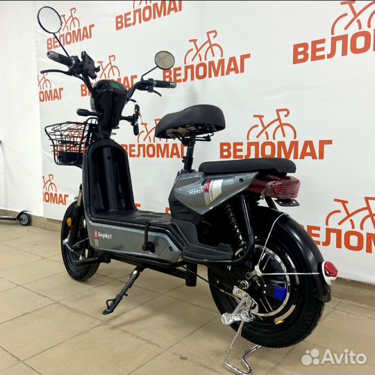 Электроскутер беркут серый