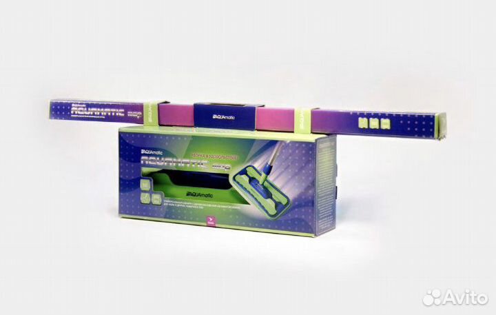 Универсальная швабра с 2 тряпками GreenWay