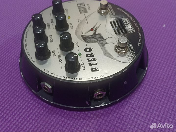 Ламповый гитарный преамп Yerasov Pterodriver PD-5