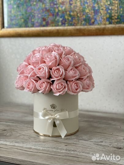 Букет из 49 мыльных роз