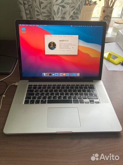 Macbook pro 15 retina 2015