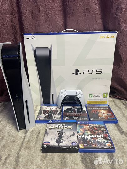 Sony PS5 с дисководом