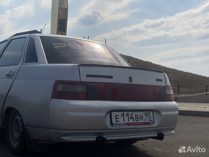 Губа на бампер ваз 2110