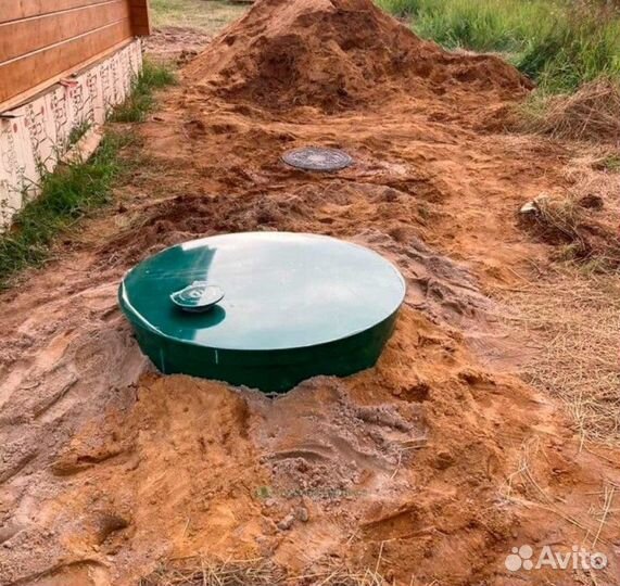 Септик под ключ для 3-4 человек
