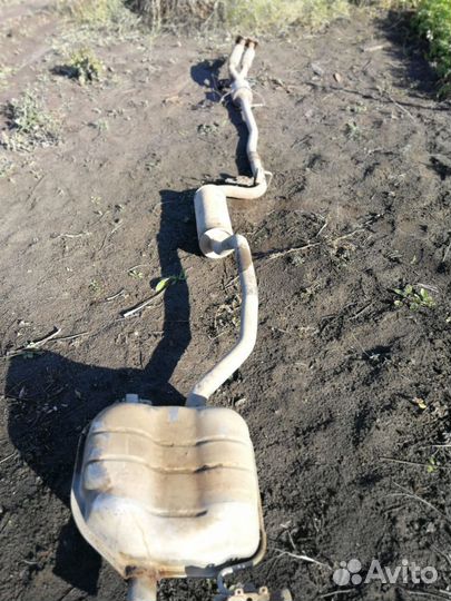 Глушитель в сборе с катализатором Passat B6