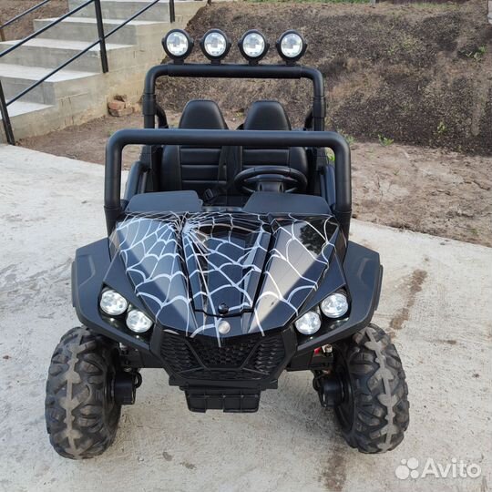 Электромобиль RiverToys Багги Т888тт 4WD черный