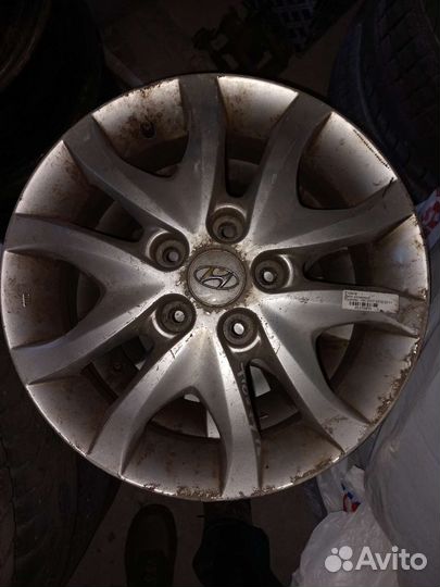 Продам оригинальные диски на хундай I 30