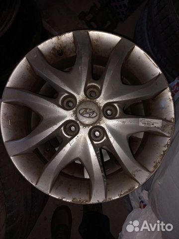 Продам оригинальные диски на хундай I 30