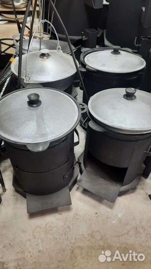 Казан чугунный 4 литра