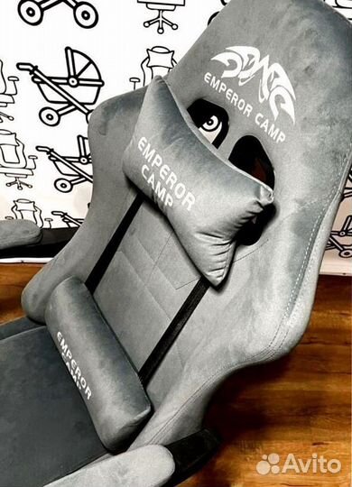 Велюровое Компьютерное кресло