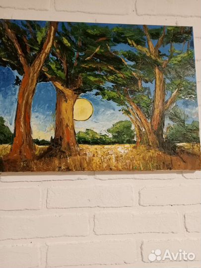 Картина маслом на холсте