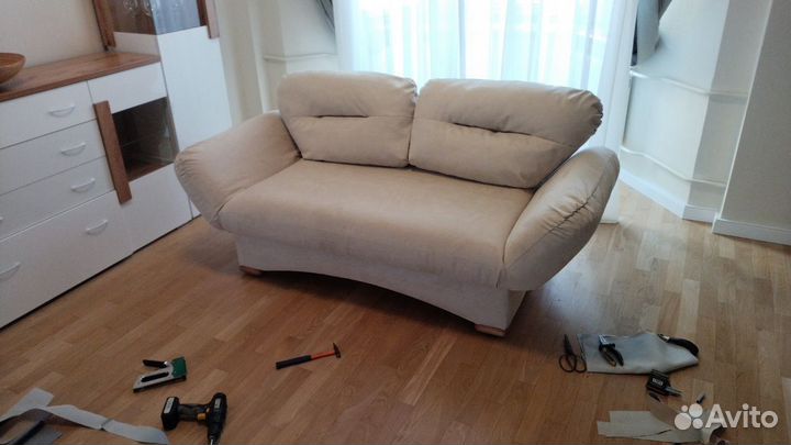 Перетяжка и обивка мягкой мебели в Новосибирске