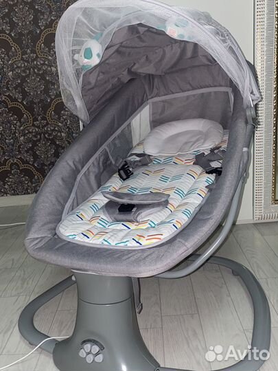 Детские электронные качели для новорожденных