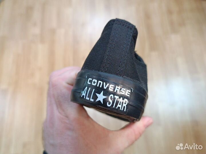 Кеды Converse All Star low all black