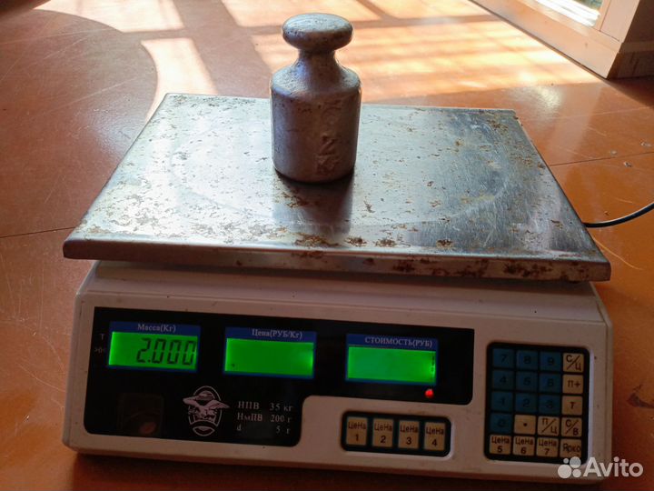 Весы торговые электронные бу