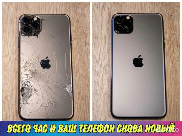 Ремонт iPhone iPad замена стекла аккумулятора
