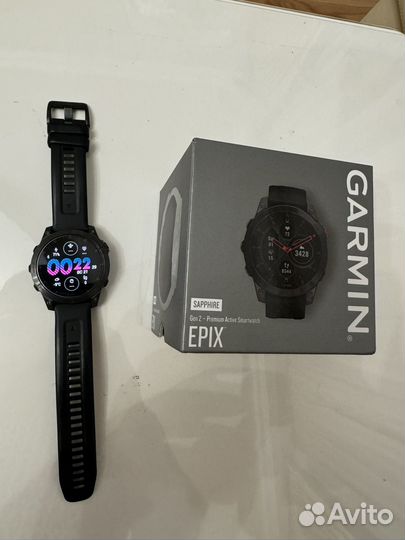 Часы garmin epix gen 2 sapphire