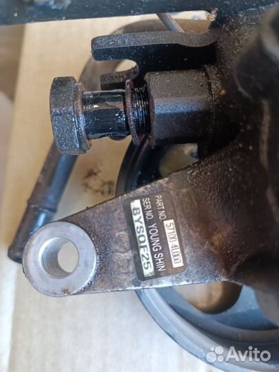 Насос гидроусилителя hyundai solaris 1