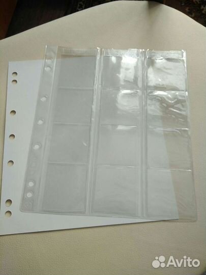 Альбомные листы для монет, продажа, обмен