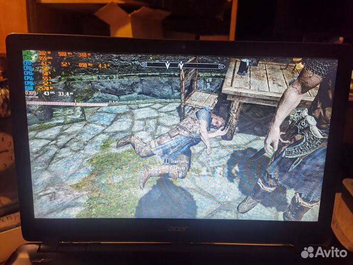 Ноутбук Acer i3 2c/4t /gt820m /8gb