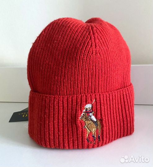 Polo Ralph Lauren шапка оригинал, новая, с мишкой